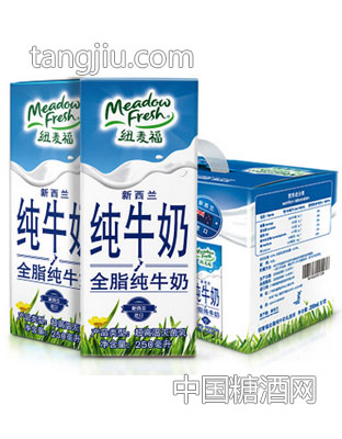 新西兰进口纽麦福全脂纯牛奶250ml