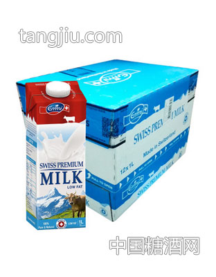Emmi艾美低脂牛奶纯牛奶1L