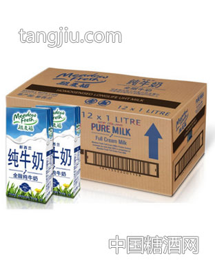 纽麦福Meadow-Fresh全脂纯牛奶1L装批发