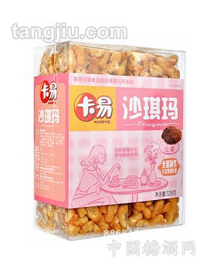 香港Kaeye卡易盒装红糖沙琪玛318g