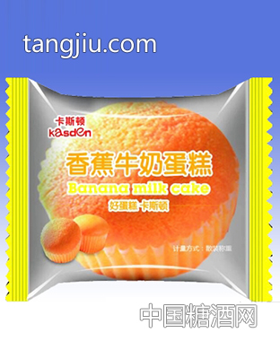 卡斯顿香蕉牛奶蛋糕散称