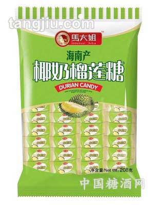 208克椰奶榴莲糖