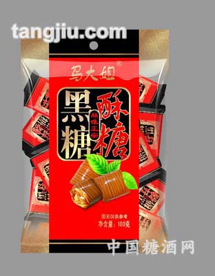 100克黑糖酥糖