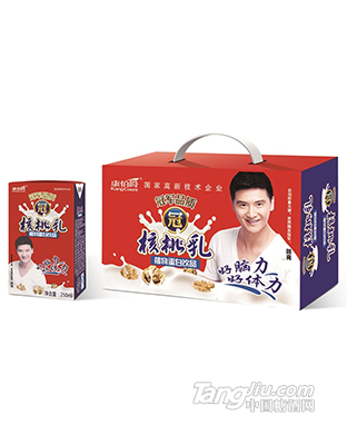 康伯爵品质核桃乳250ml标砖