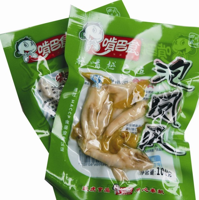 啃巴食泡凤爪