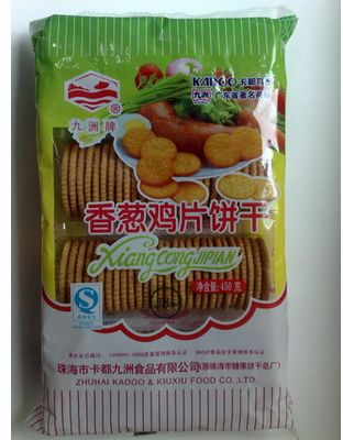 香葱鸡片饼干