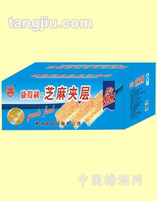 芝麻夹层饼干