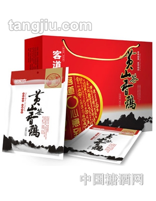 客道黄山茶香鸡盒装