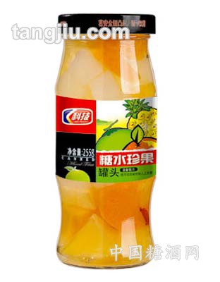 糖水珍果罐头255g