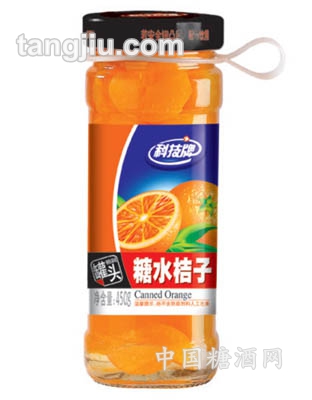糖水桔子罐头450g