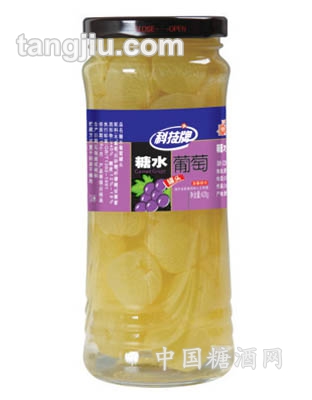 糖水葡萄罐头420g