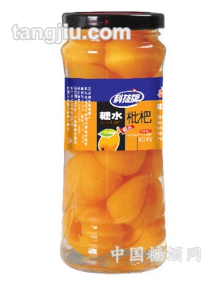 糖水枇杷罐头420g
