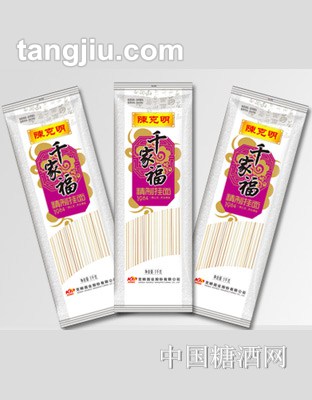 陈克明千家福精制挂面1000g