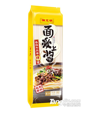 260g面爱上酱香辣牛肉酱拌面