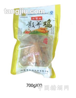 肯基亚餐桌食品散养鸡700g