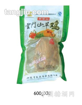 肯基亚餐桌食品雪门山草鸡600g