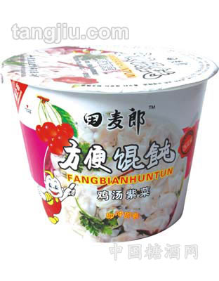 田麦郎鸡汤紫菜馄饨