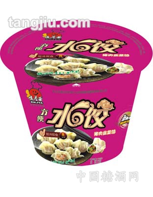 猪肉韭菜馅水饺