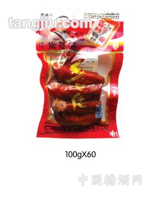 肯基亚香辣鸭翅100g