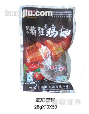 肯基亚营养疯狂素鸡翅28g