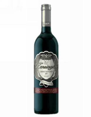 澳大利亚肯辛顿干红葡萄酒2009赤霞珠
