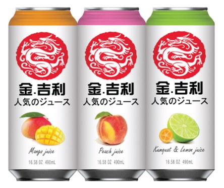 台湾金吉利水果汁饮料