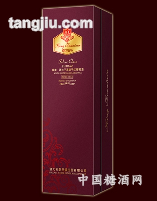 银牌西拉子红酒包装
