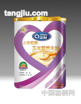 金利小米粗粮玉米营养米粉500g