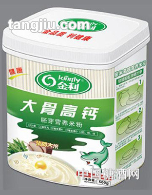 金利大骨高钙胚芽营养米粉500g