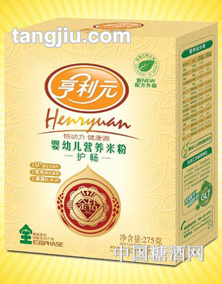 亨利元护畅营养米粉25g