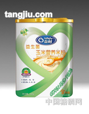 金利益生菌玉米营养米粉500g