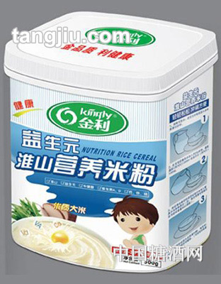 金利益生元淮山营养米粉500g