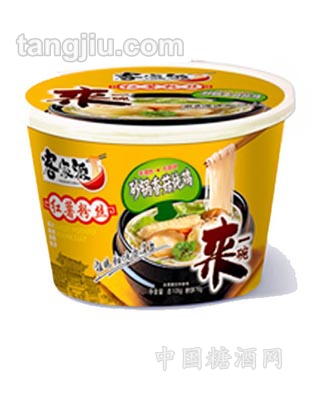 桶装红薯方便粉丝（砂锅香菇炖鸡）