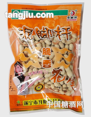 泥脚杆脆香花生248g