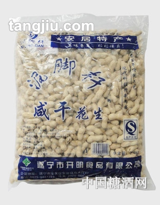 泥脚杆咸干花生2.4Kg