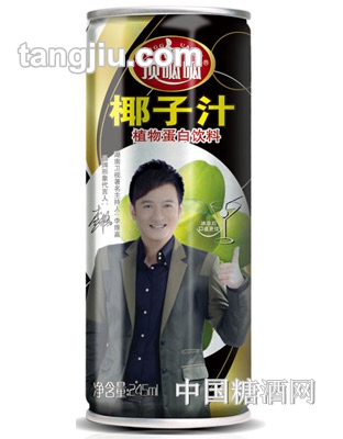 顶呱呱植物蛋白饮料椰子汁245ML
