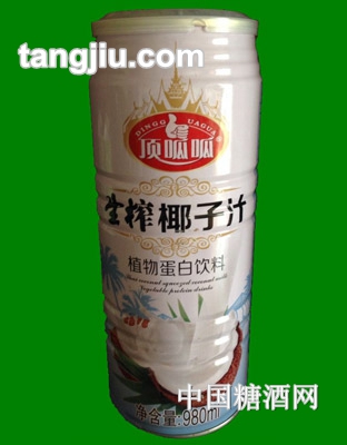 顶呱呱椰子汁植物蛋白饮料980ML