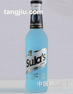 苏拉尔鸡尾酒蓝玫瑰