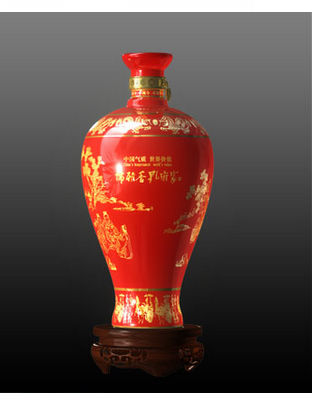 孔府家酒儒雅香-大红.