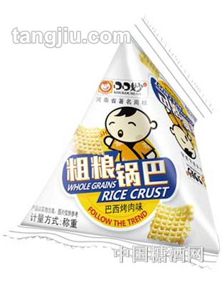 口口妙粗粮锅巴巴西烤肉味