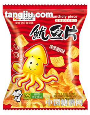 口口妙鱿鱼片烧烤海鲜味