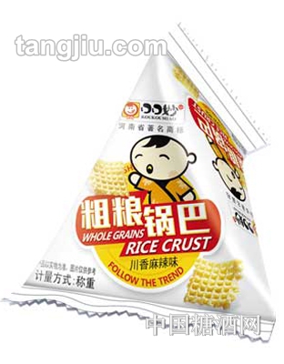 口口妙粗粮锅巴川香麻辣味