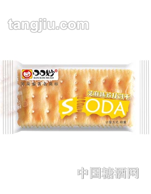 口口妙芝麻味苏打饼干