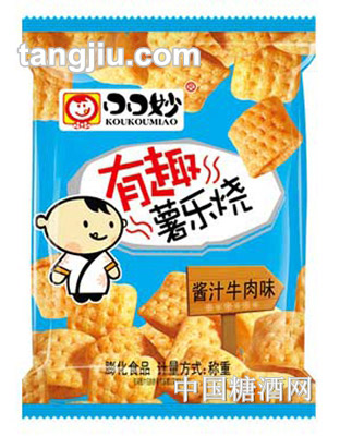 口口妙有趣薯乐烧酱汁牛肉味