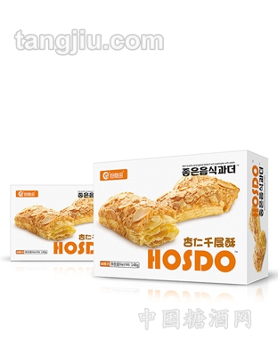 好食多148克盒装杏仁千层酥