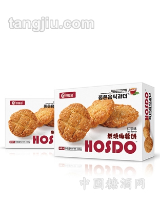 好食多100g盒装炭烧椰蓉饼-红茶味