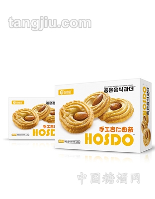 好食多120克盒装手工杏仁曲奇