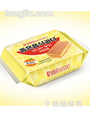夹层蛋糕袋装（香橙味