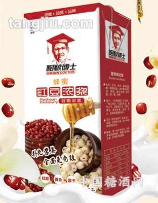 粗粮博士蜂蜜红豆浓浆——利乐砖