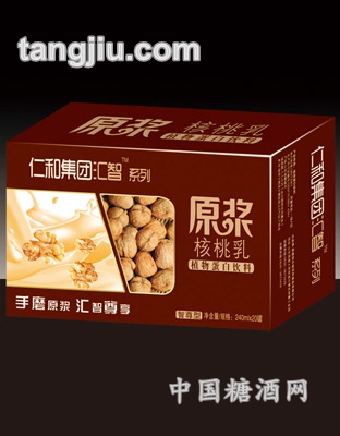 汇智系列原浆核桃乳外箱240ml